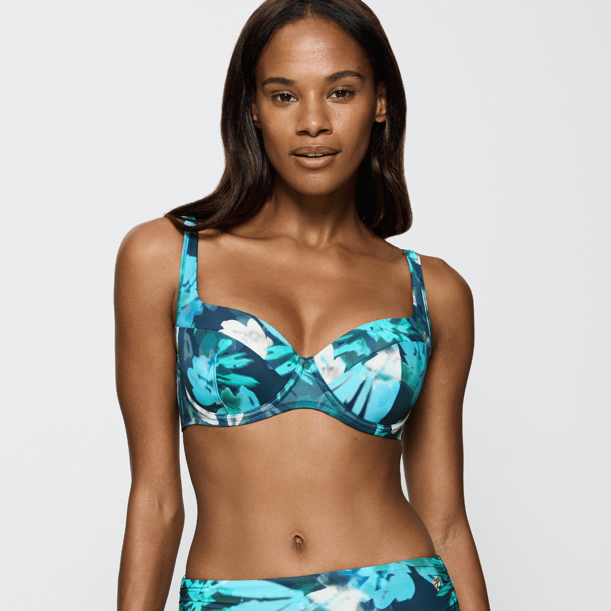 Multi Triumph Summer Fleur Bikini Top Med Bøjle Størrelse: 38b Dame - Triumph Bikini - 7613111413305