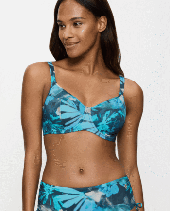 Multi Triumph Summer Fleur Bikini Top Med Bøjle Størrelse: 38c Dame - Triumph Bikini  - 7613111417808