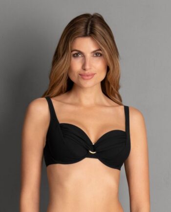 Rosa Faia Hermine Bikini Top Med Bøjle Sort Størrelse: 38b Dame - Rosa Faia Bikini  - 4058509008801