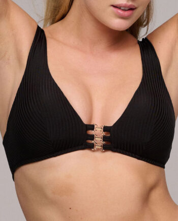 Sort Marie Emly Bikini Top Uden Bøjle Størrelse: Dame - Marie Jo Bikini  - 5400977549345