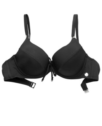 Sort Panos Emporio Bikini Overdel Top Lydia Solid Black - Panos Emporio Bikini  - 7072874106808