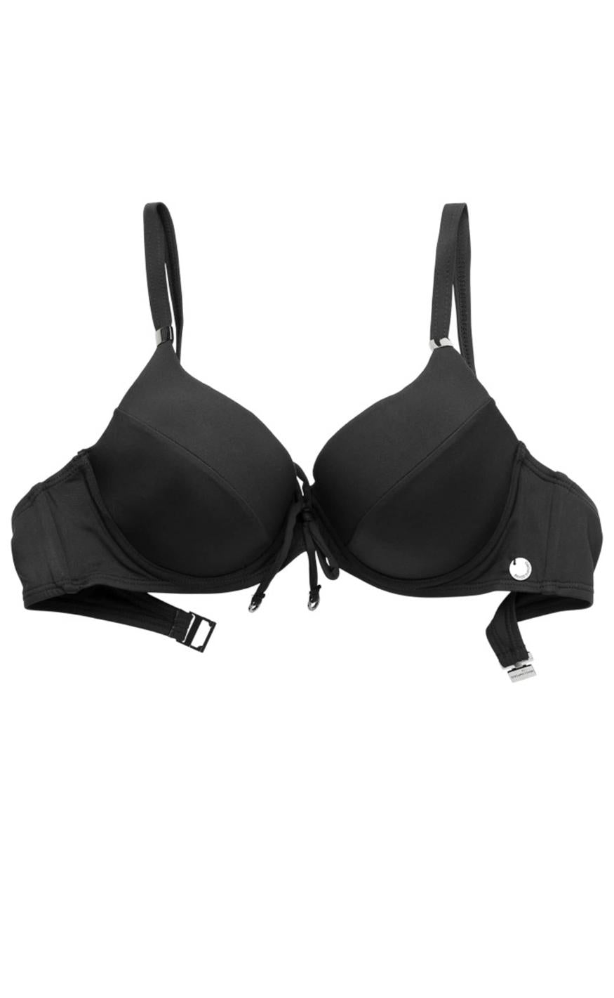 Sort Panos Emporio Bikini Overdel Top Lydia Solid Black - Panos Emporio Bikini - 7072874106808