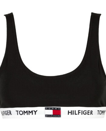 Sort Tommy Hilfiger Lingeri Bralette Bikini Top Størrelse: Dame - Tommy Hilfiger Bikini  - 8720112710759