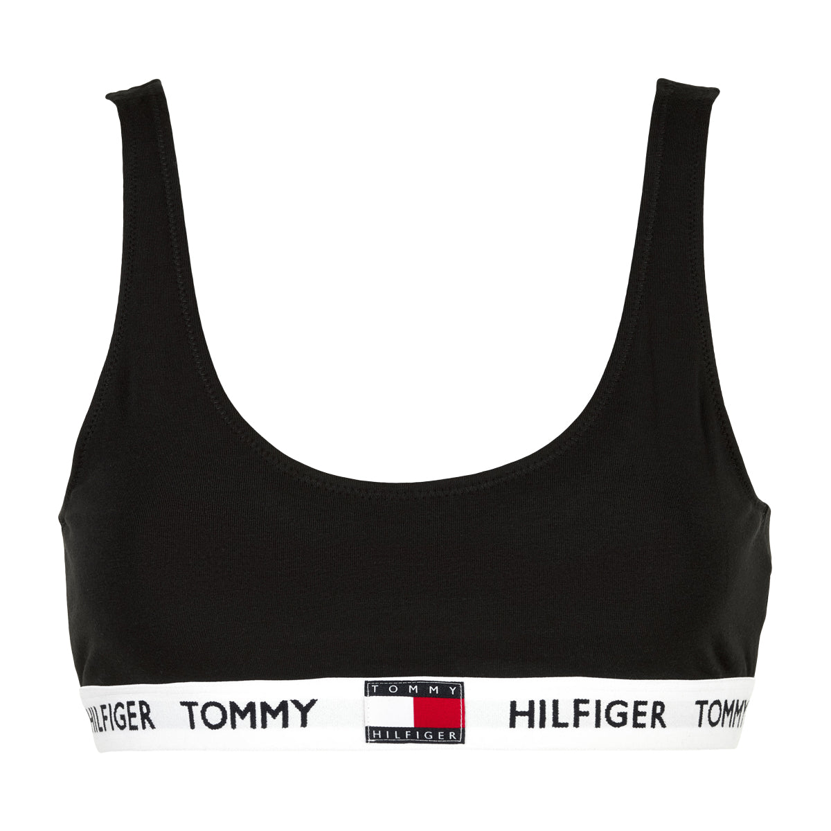 Sort Tommy Hilfiger Lingeri Bralette Bikini Top Størrelse: Dame - Tommy Hilfiger Bikini - 8720112710759