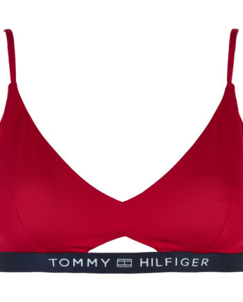Rød Tommy Hilfiger Lingeri Bikini Top Størrelse: Dame - Tommy Hilfiger Bikini  - 8720113400864