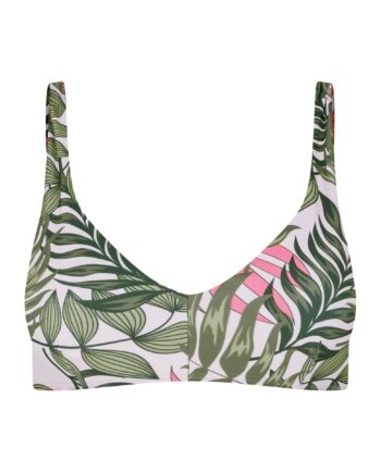 Palm Print Unica Copenhagen Bikini Overdel Top Eda - Bikini  - 5738539073770