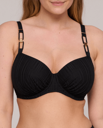 Sort Primadonna Kiruna Bikini Top Med Bøjle Størrelse: 75d Dame - Primadonna Bikini  - 5400977560005