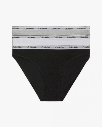 Sort Calvin Klein Women Pack Bikini Qd5207e White Grey Black - Bikini