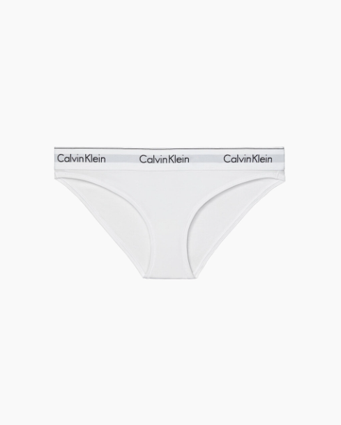 Hvid Calvin Klein Women Bikini F3787e White Small - Bikini  - 8718571607574